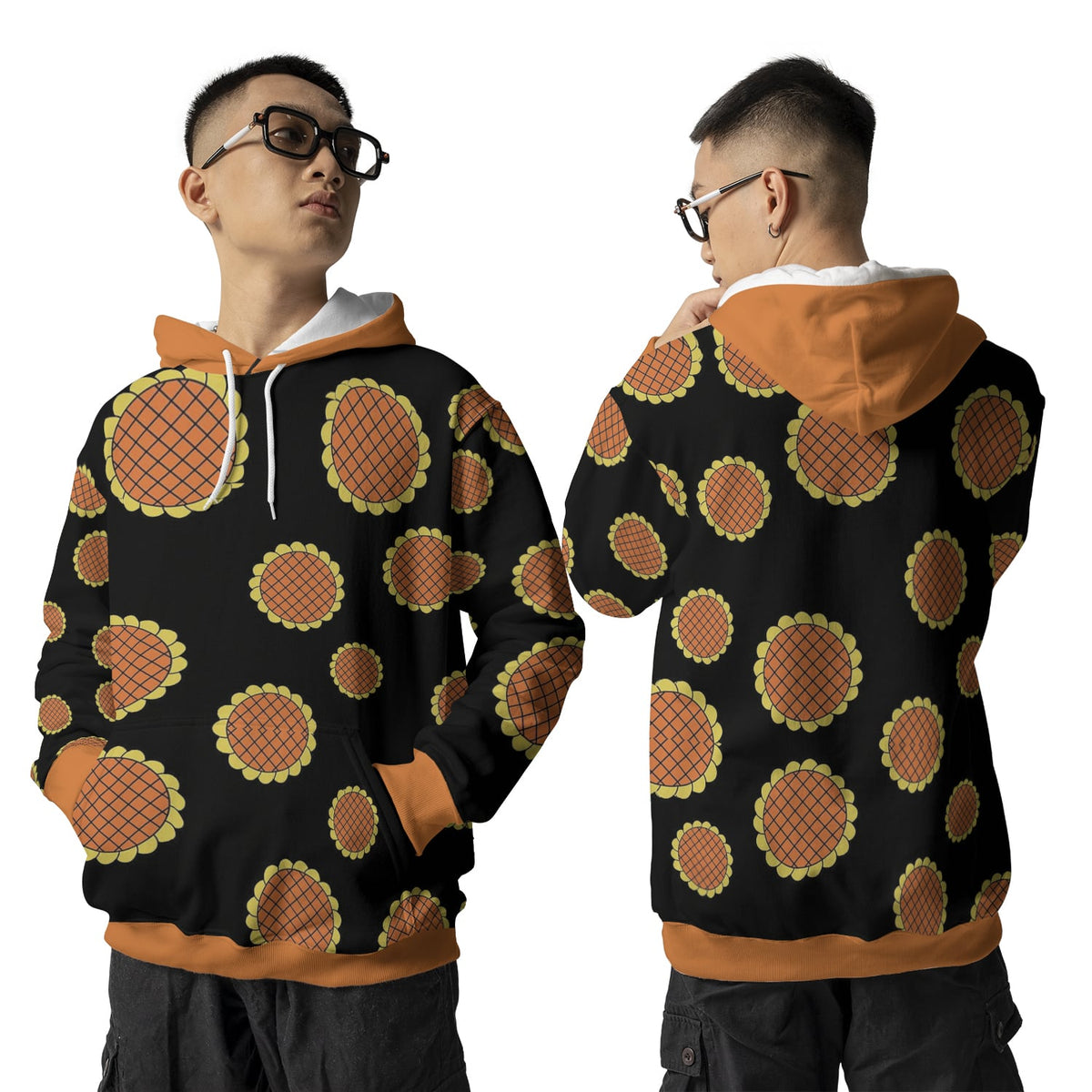 Luffy Dressrosa OP Pullover Hoodie