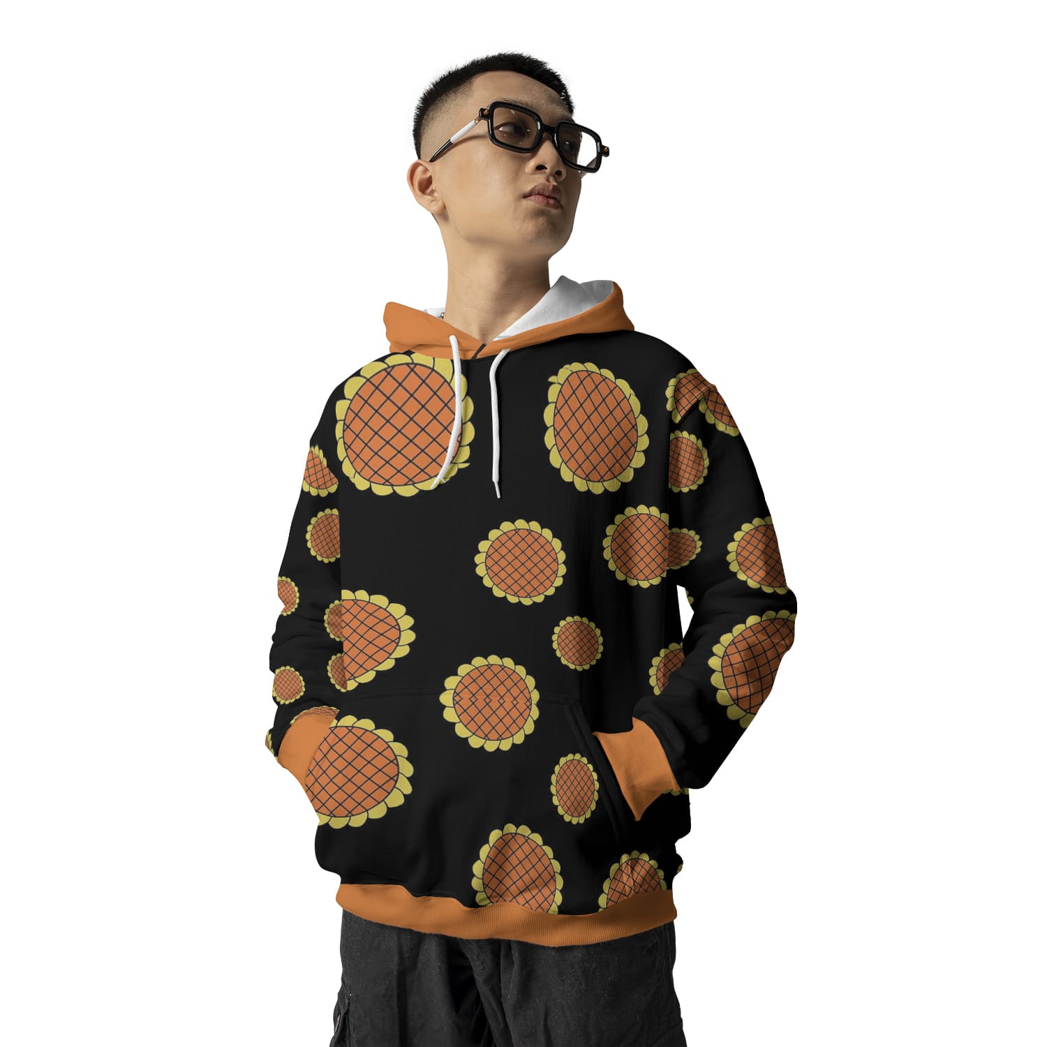 Luffy Dressrosa OP Pullover Hoodie