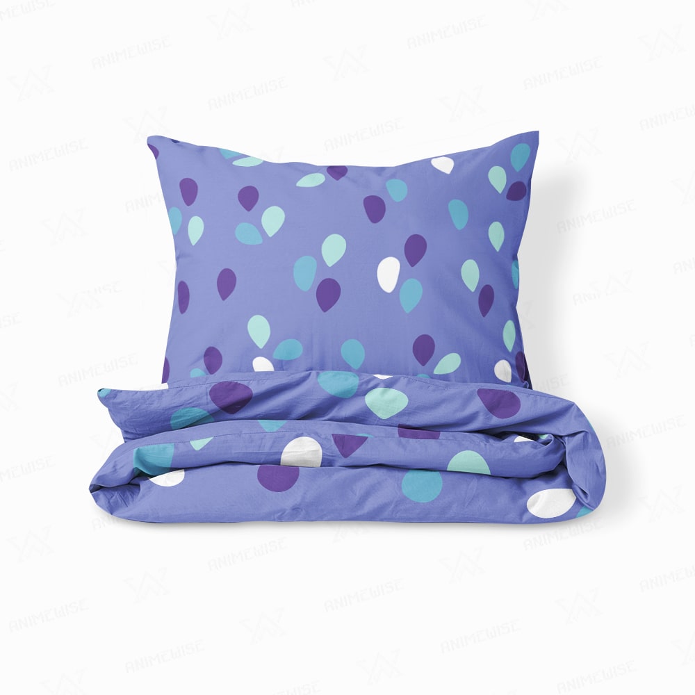 Droplets Abstract Pattern Comforter Set Bedding