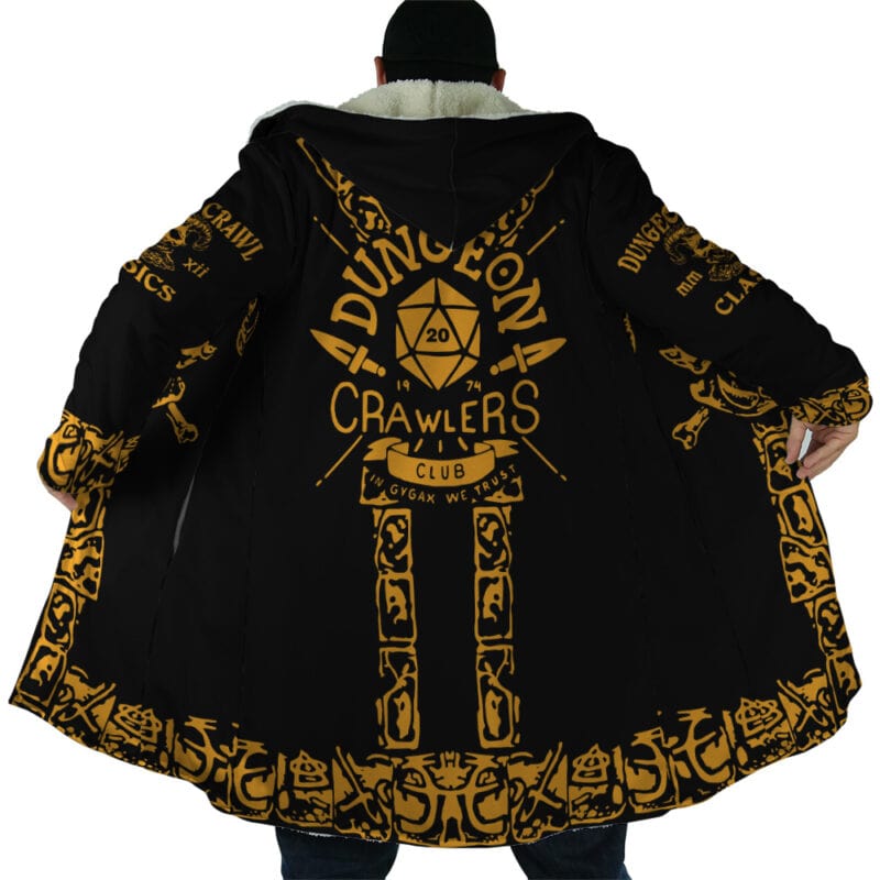 Dungeon Crawler Classic DD Hooded Dream Cloak Coat