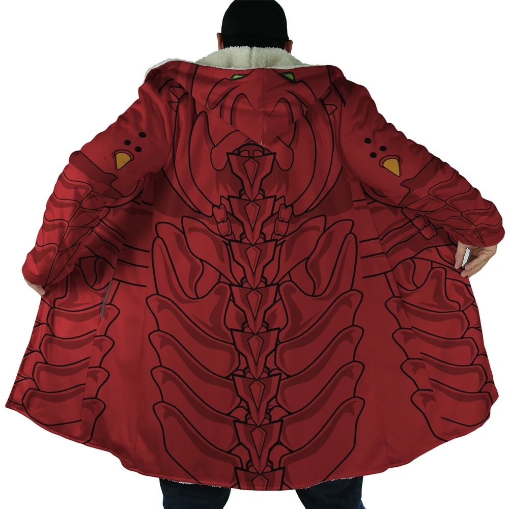 DxD Red Dragon Emperors Hooded Cloak Coat