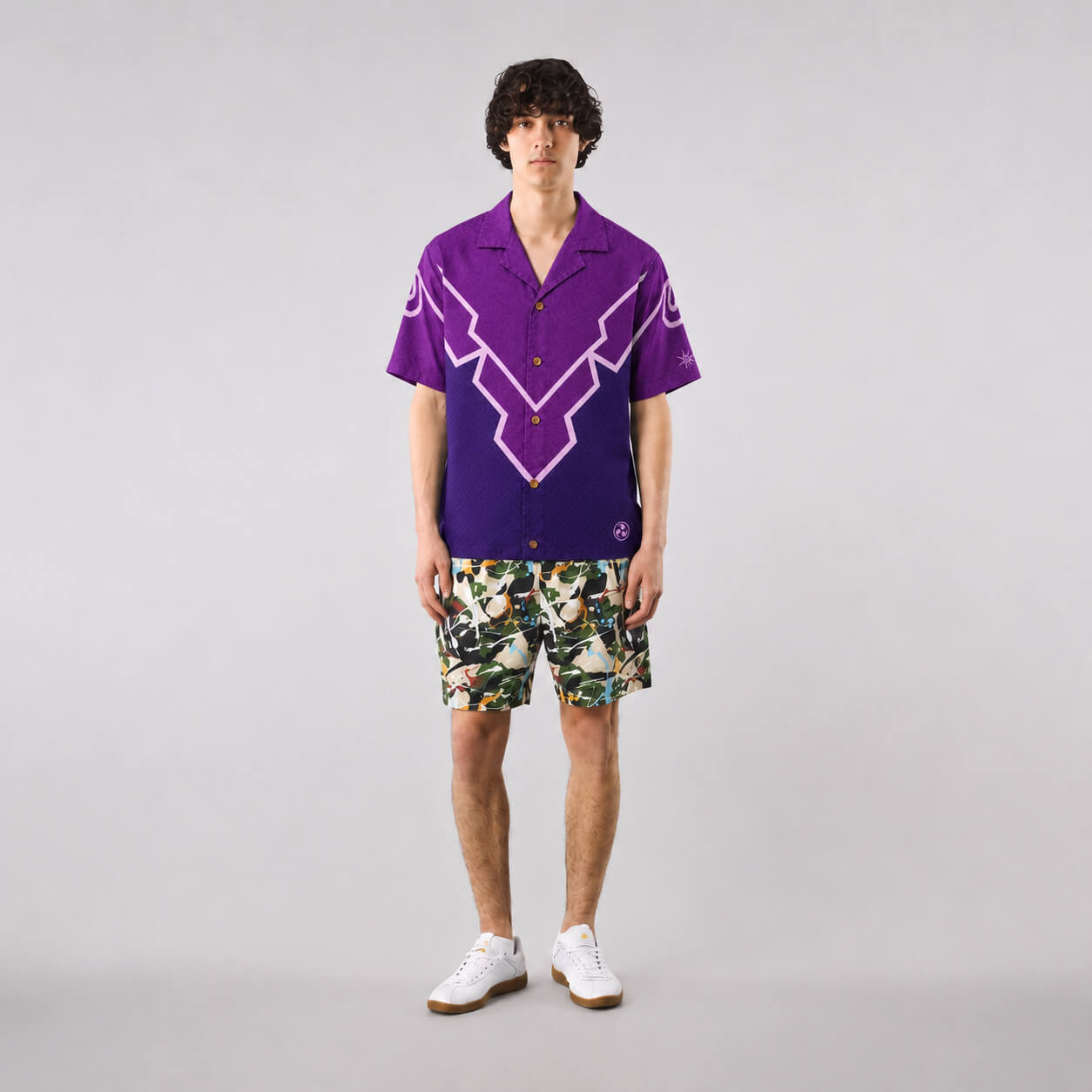 Electro Crest Hawaiian Shirt