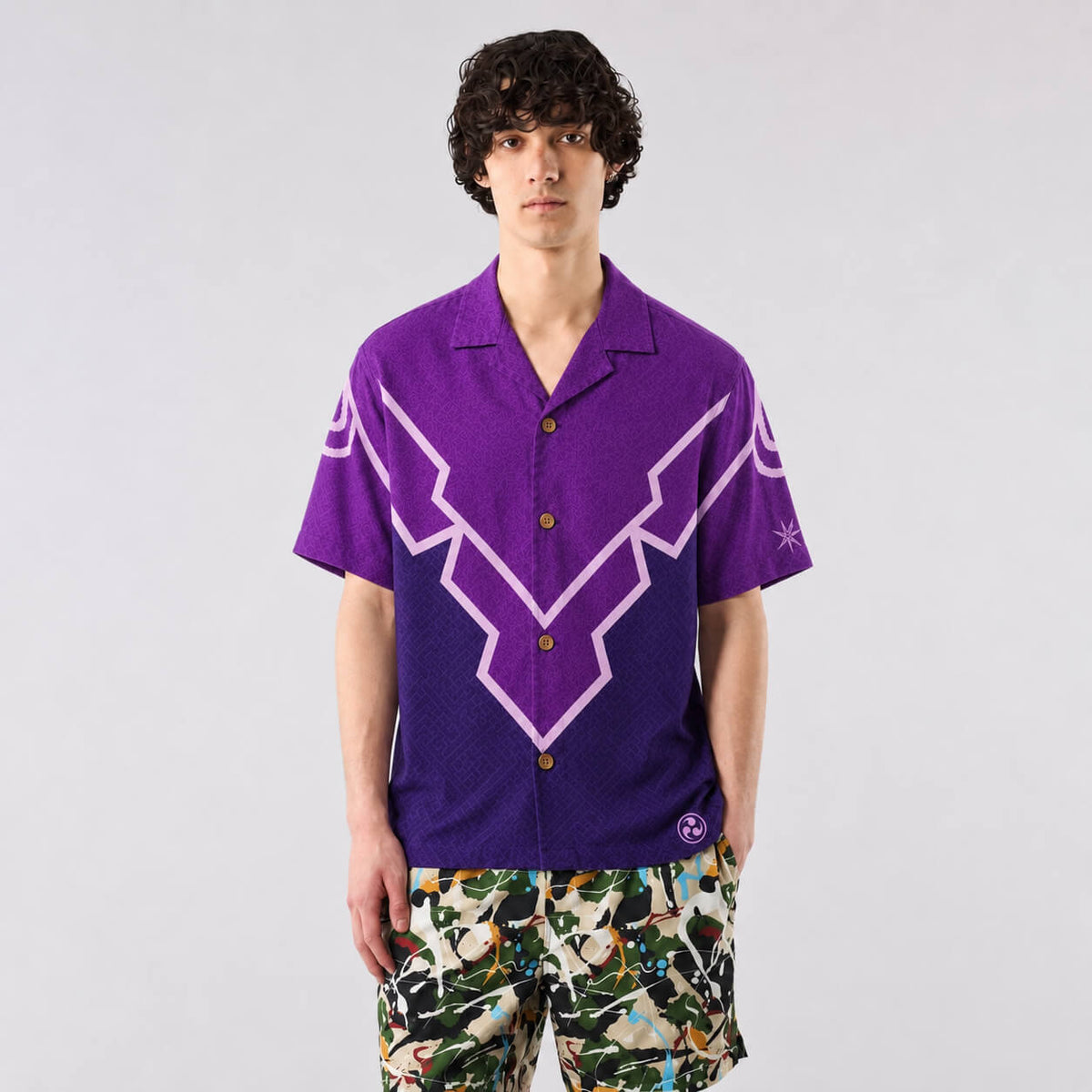 Electro Crest Hawaiian Shirt