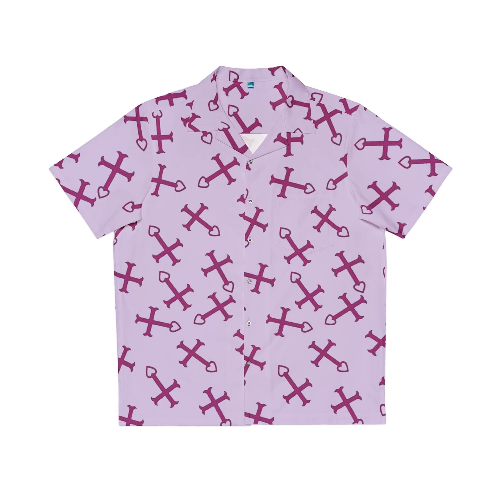 Erza Cross Heart Hawaiian Shirt