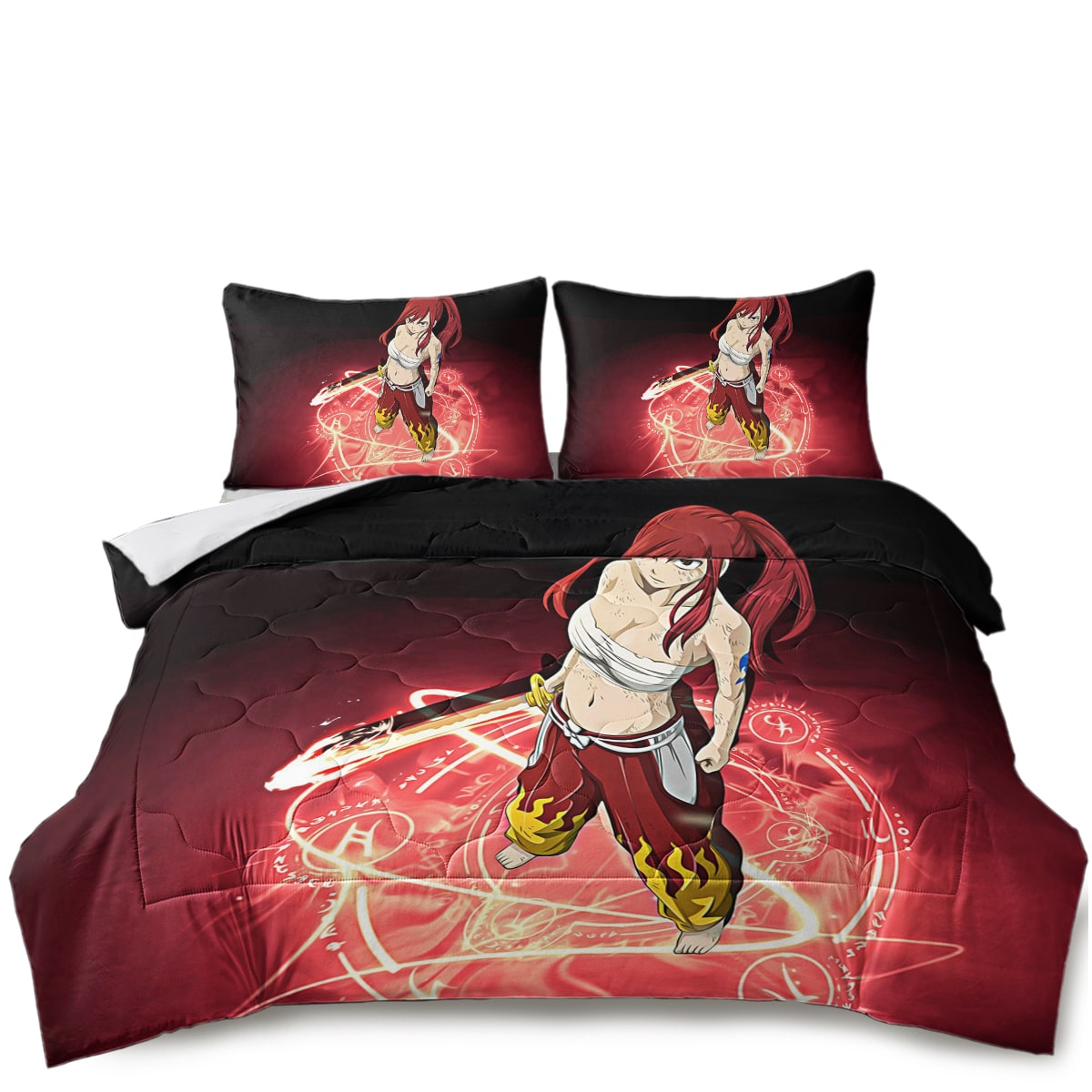 Erza Clear Heart Comforter Set