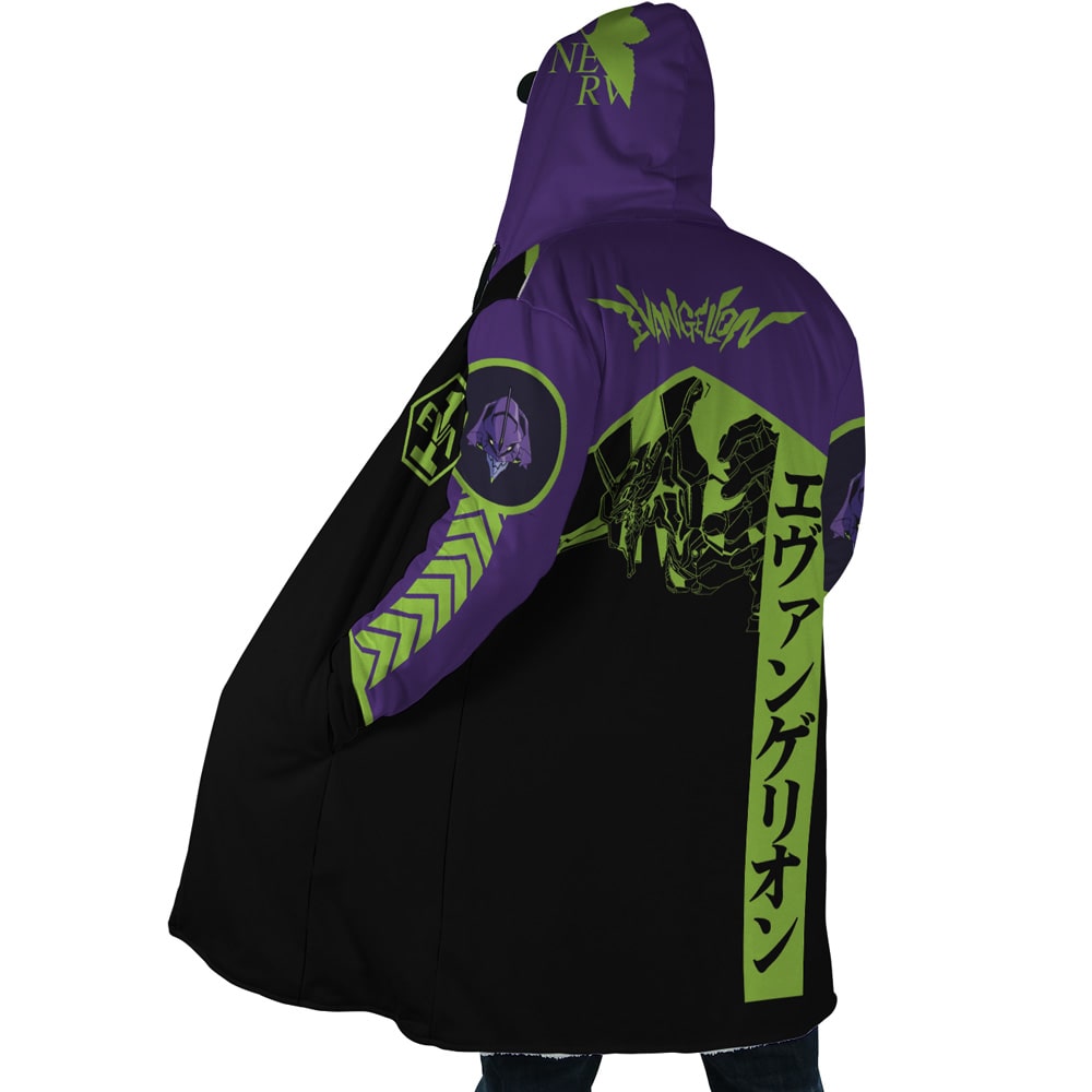 Eva 1 Hooded Cloak Coat