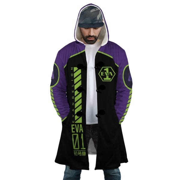 Eva 1 Hooded Cloak Coat