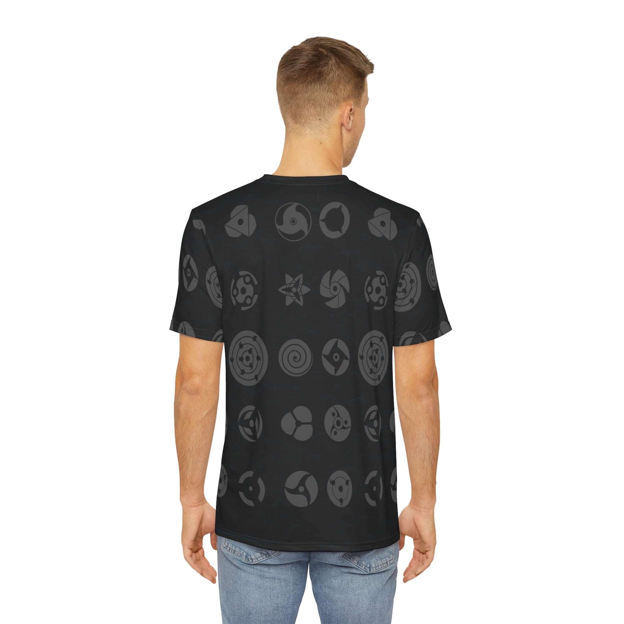 Eyes All Over Brushed Casual T-Shirt