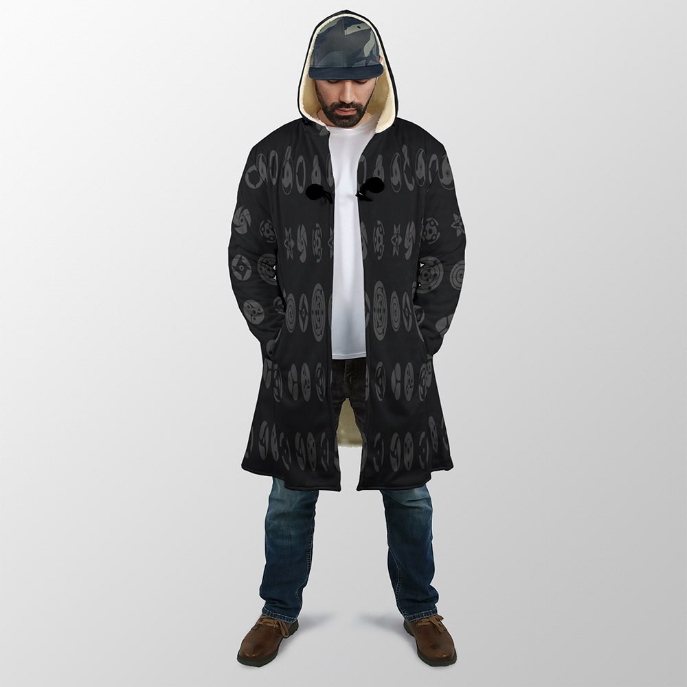 Shinobi Eyes Hooded Dream Cloak Coat