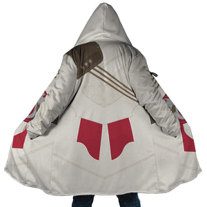 Ezio Auditore Hooded Cloak Coat