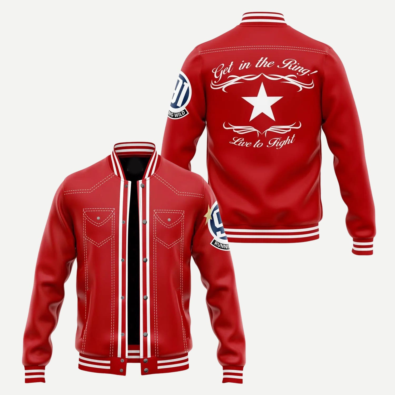 KOF XIV Terry Bogard Varsity Jacket