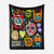 Feel Good Doodle Monsters Blanket