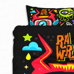 Feel Good Doodle Monster Comforter Bedding