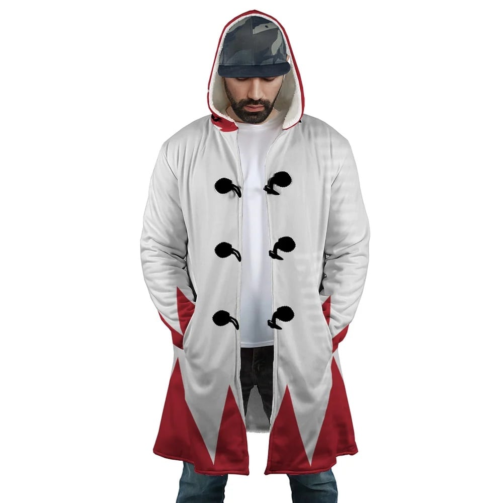 White Mage Hooded Cloak Coat