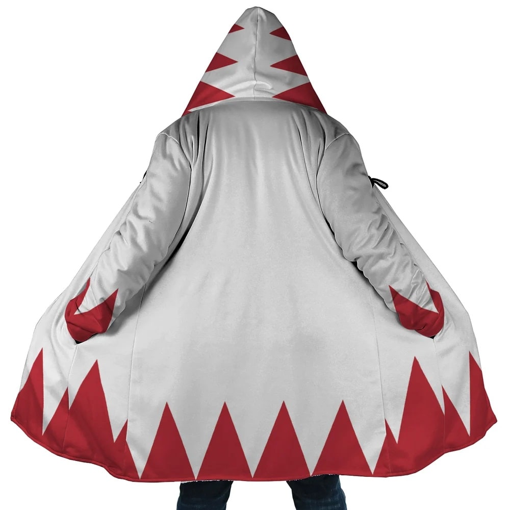 White Mage Hooded Cloak Coat