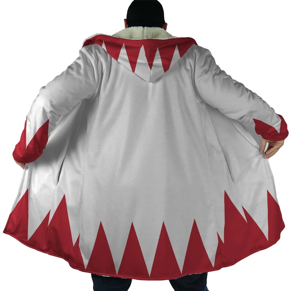 White Mage Hooded Cloak Coat