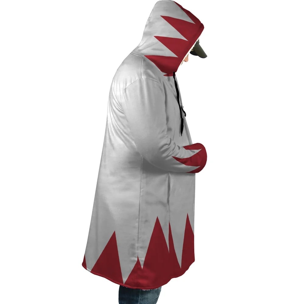 White Mage Hooded Cloak Coat