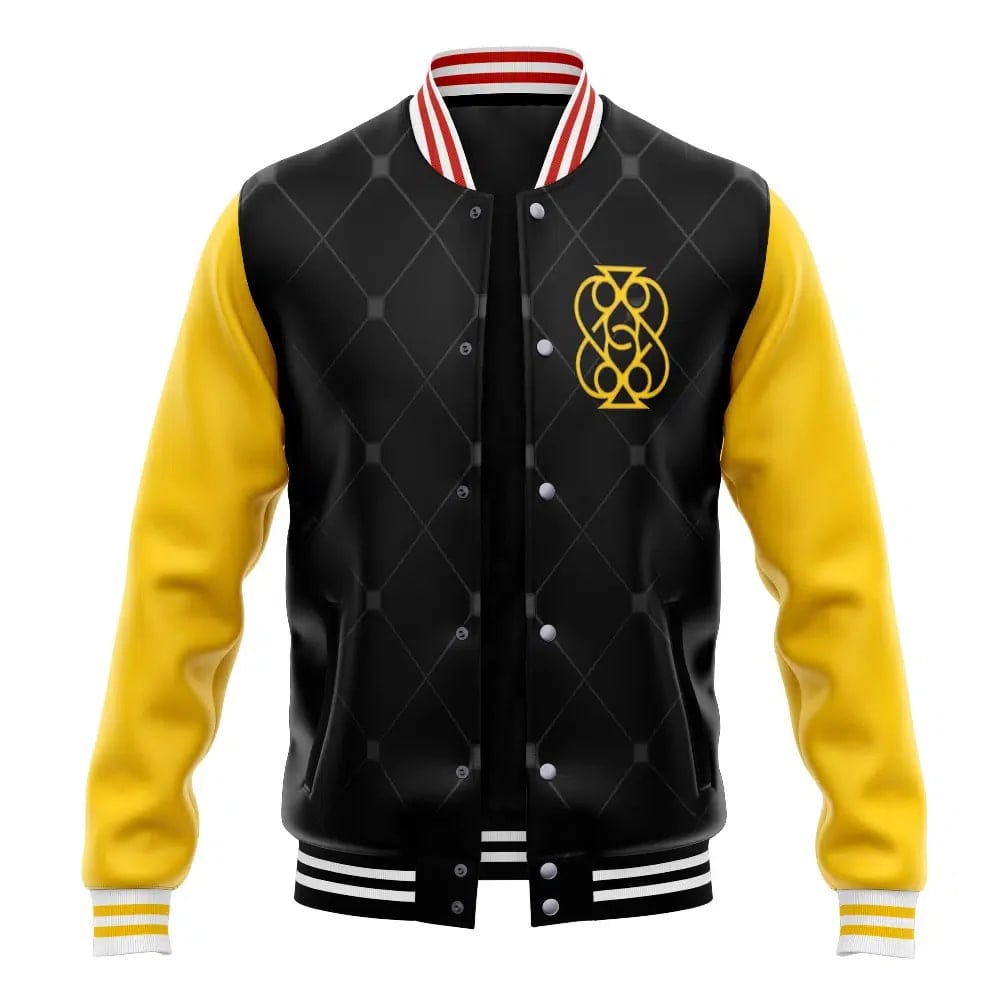 Finn Oldman High Card Varsity Baseball Jacket