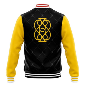 Finn Oldman High Card Varsity Baseball Jacket