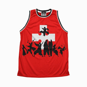 Fire Brigade Cross Basket Ball Jersey Tank Top