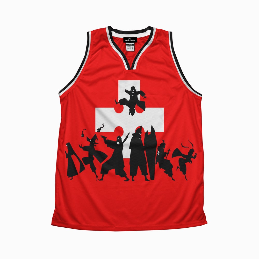 Fire Brigade Cross Basket Ball Jersey Tank Top