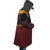 Fire Nation Cosplay Inspired Avatar Fleece Hooded Cloak Coat