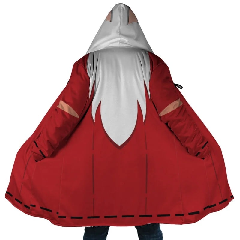 Robe of the Fire-Rat Hooded Dream Cloak Coat