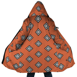 Knight of The Sea Jinbe Pattern Hooded Cloak Coat
