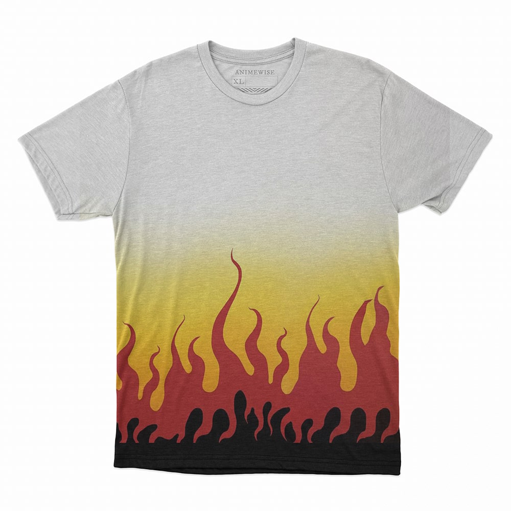 Flame Pillar Demon Slaying Corp T-Shirt