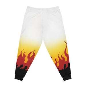 Flame Pillar Demon Corp Pattern Sweatpants Joggers