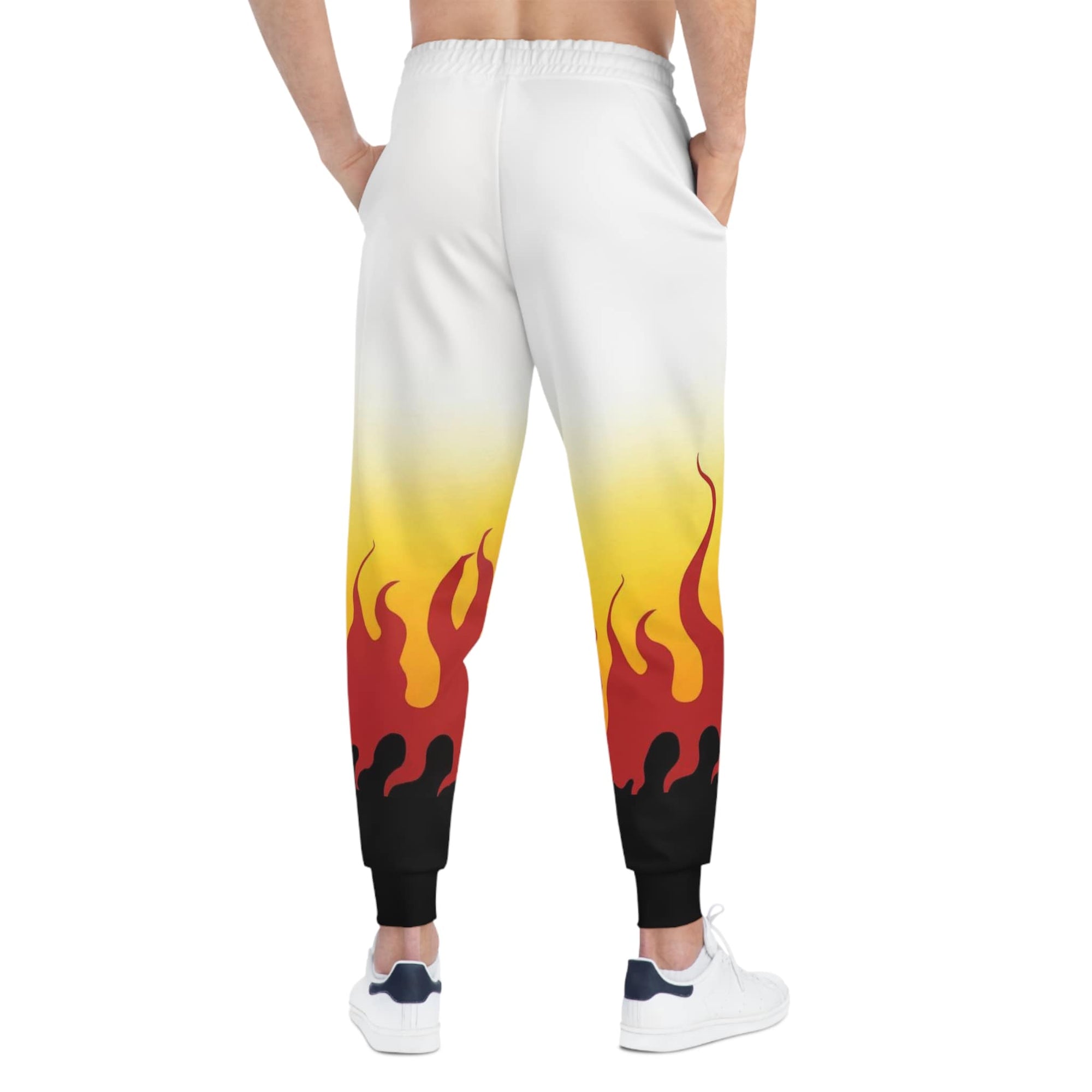 Flame Pillar Demon Corp Pattern Sweatpants Joggers