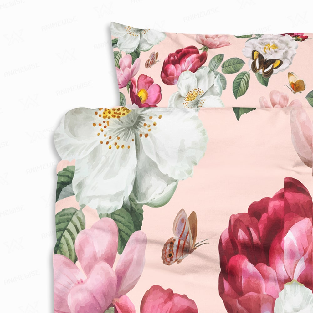 Floral butterfly pattern Comforter Bedding