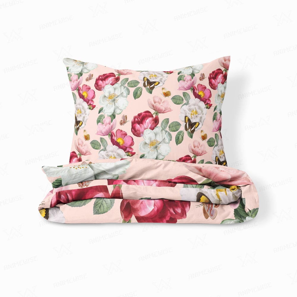 Floral butterfly pattern Comforter Bedding