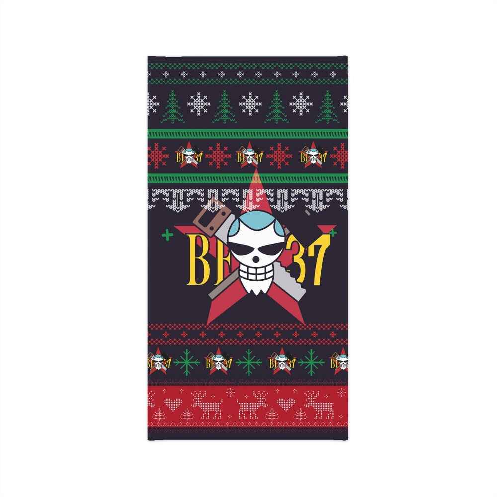 Franky Cyborg Christmas Neck Gaiter Bandana Scarf