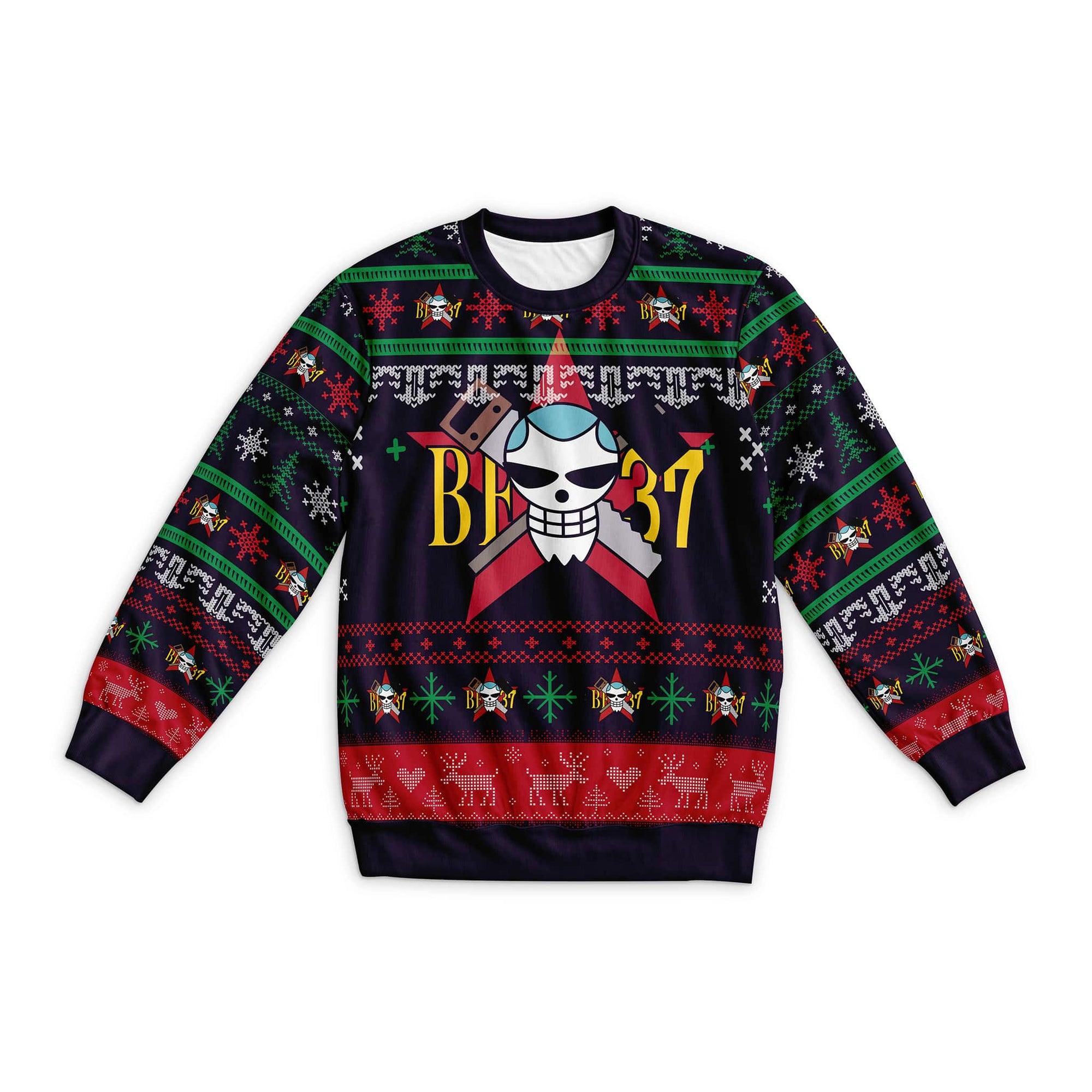 Franky Jolly Roger Ugly Christmas Sweater