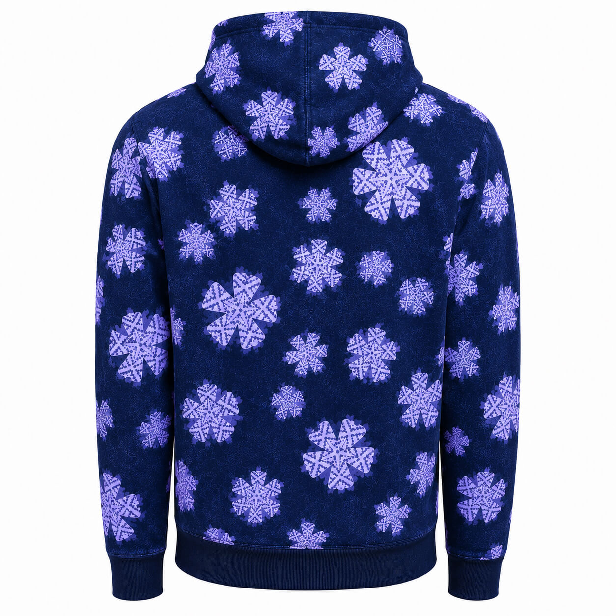 Frost Bloom Pullover Hoodie
