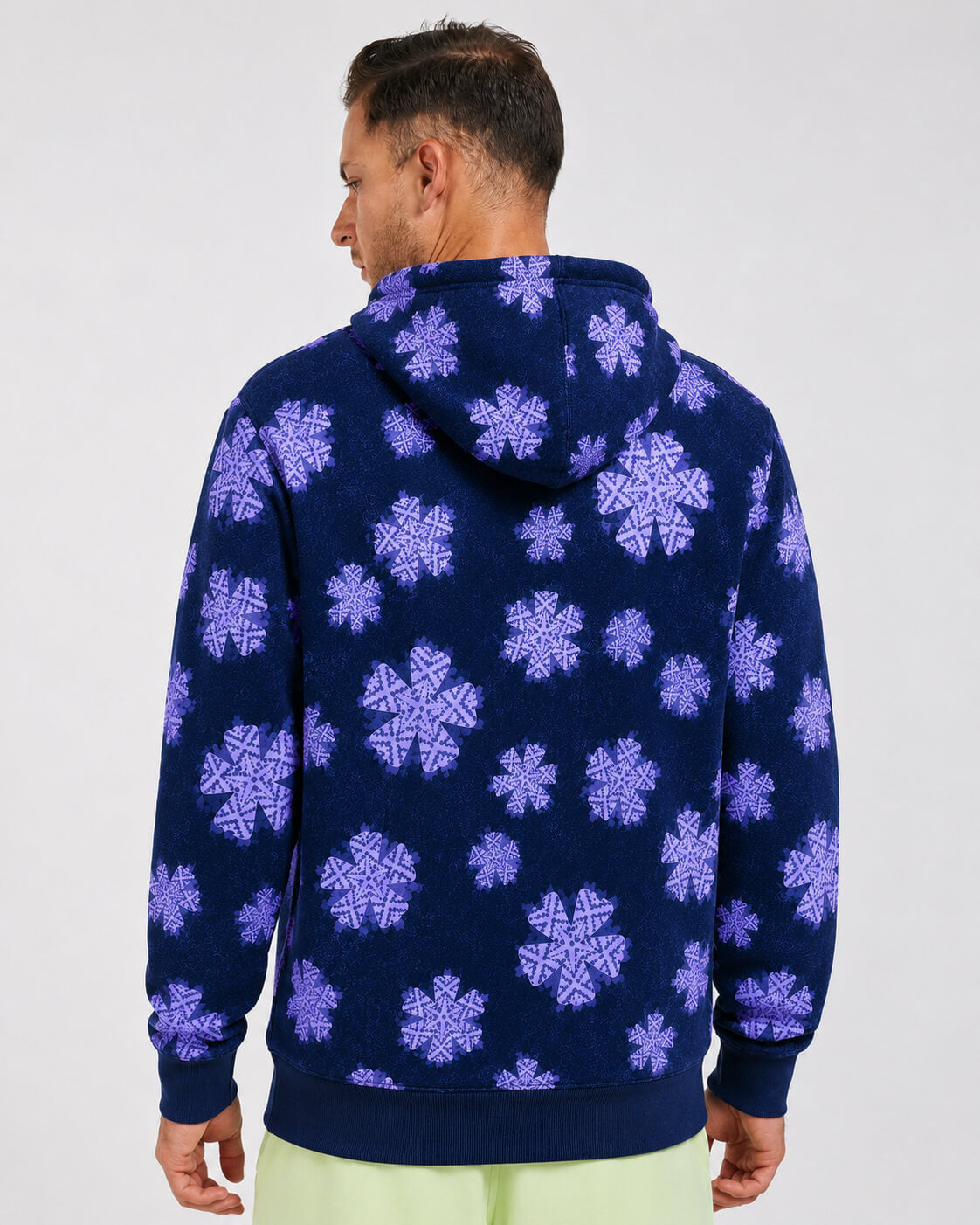 Frost Bloom Pullover Hoodie