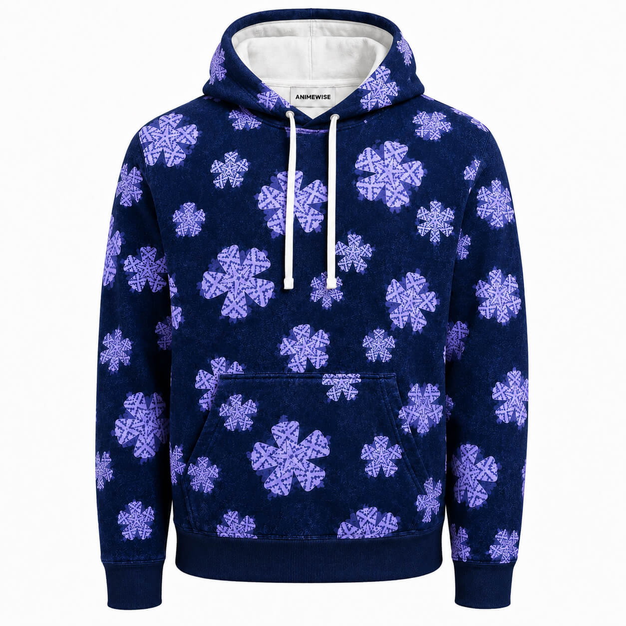 Frost Bloom Pullover Hoodie