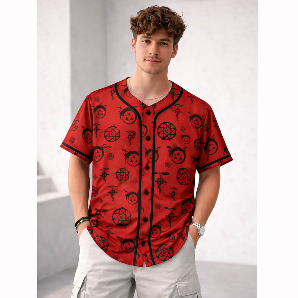 Fullmetal Baseball Jersey