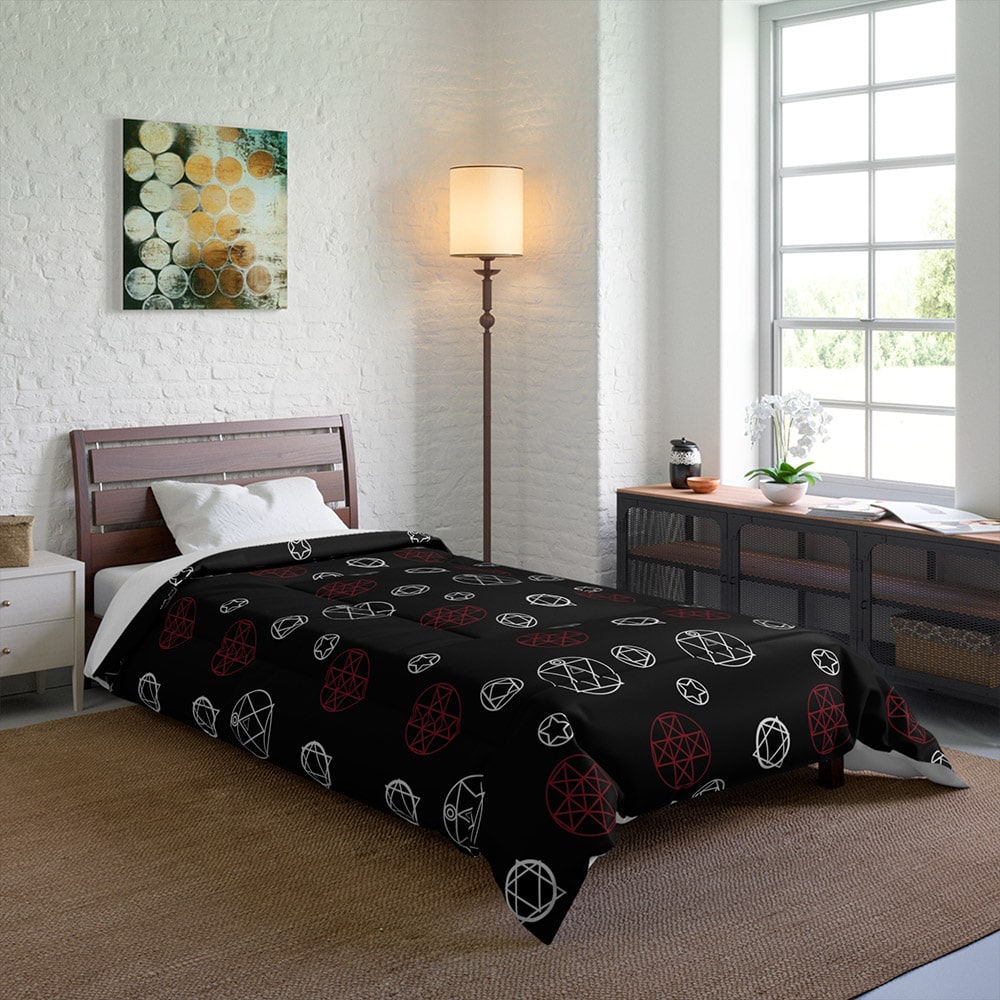 Alchemist Transmutation Pattern Comforter Set Bedding