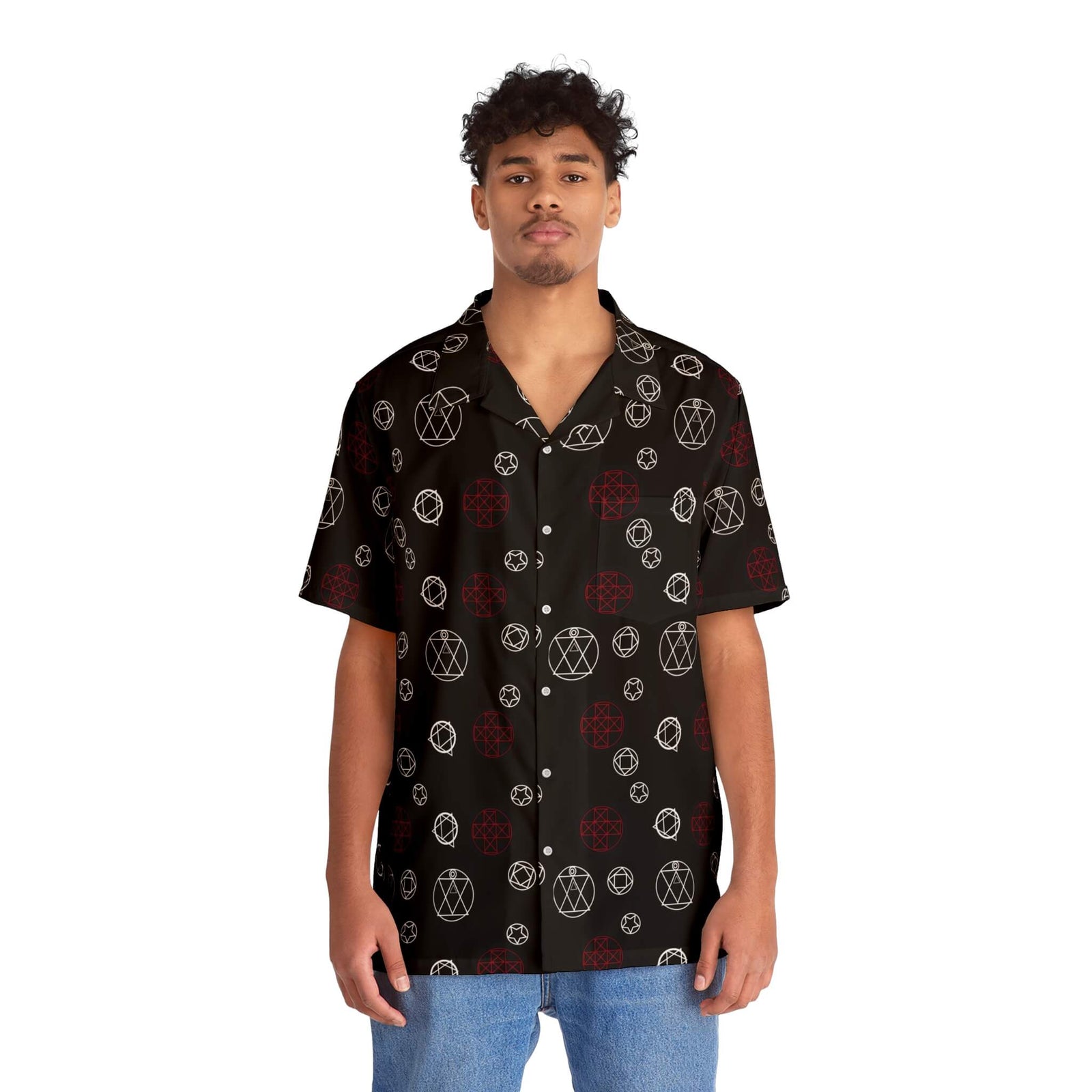 Fullmetal Transmutation Circles Hawaiian Shirt