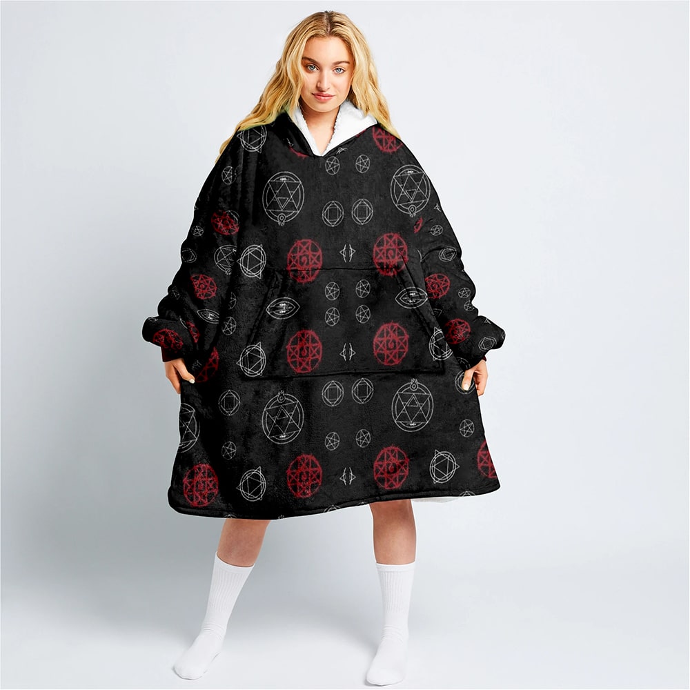 Alchemist Patterns All Over Print Oodie Blanket Hoodie