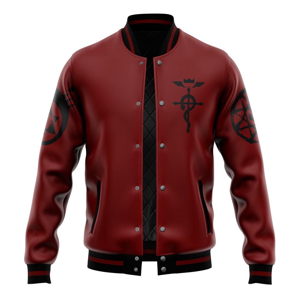 Fullmetal Elric Baseball Jacket