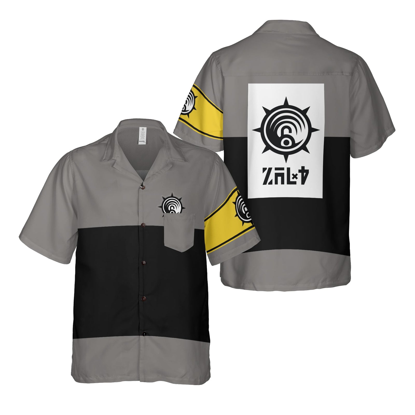 Cleaners Button Up Hawaiian Pocket Shirt