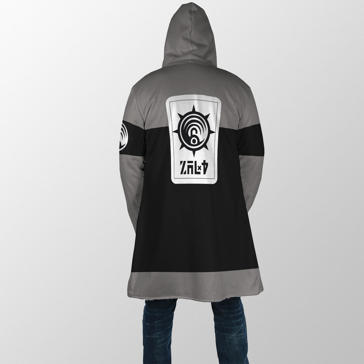 Enjin Cleaners Hooded Cloak Coat