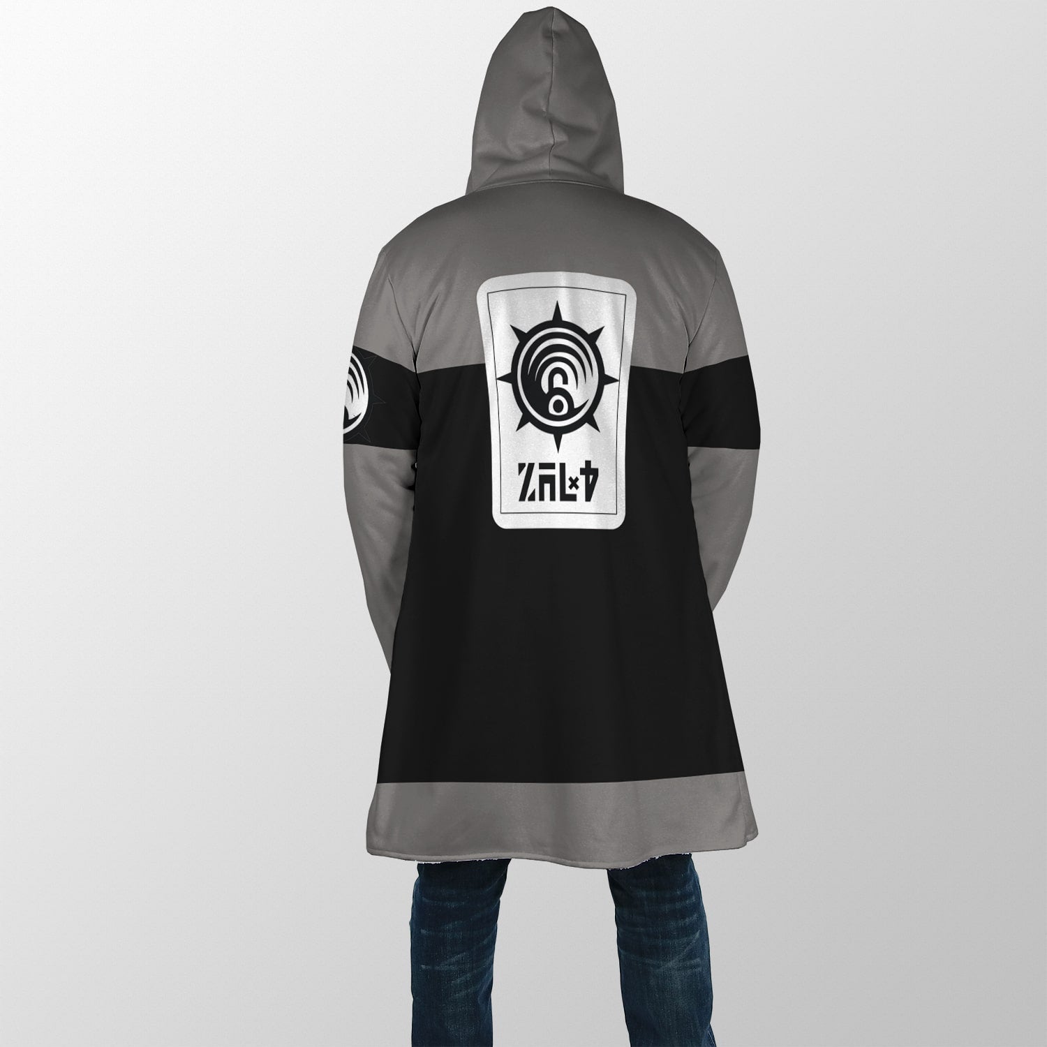 Enjin Cleaners Hooded Cloak Coat