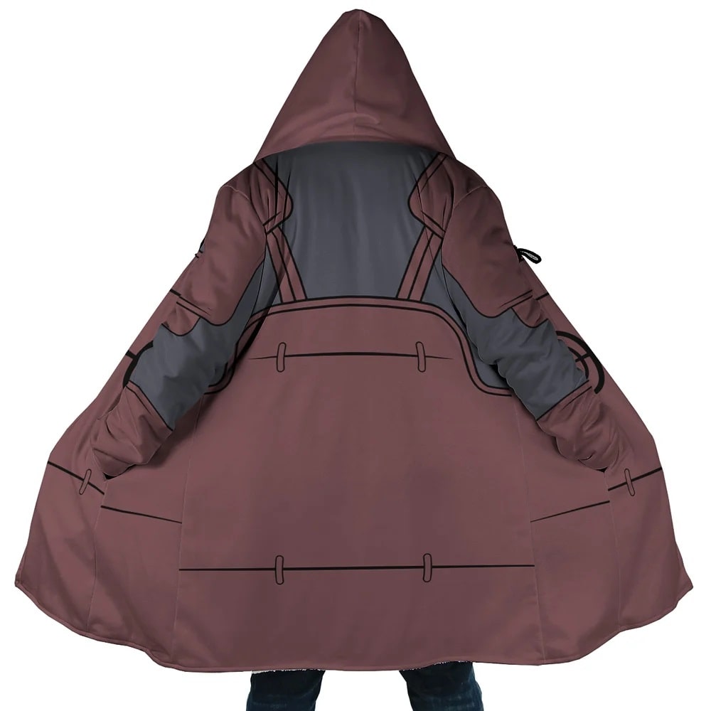 Senju Shinobi Hooded Cloak Coat