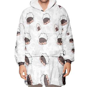 Gojo JJK Blanket Hoodie