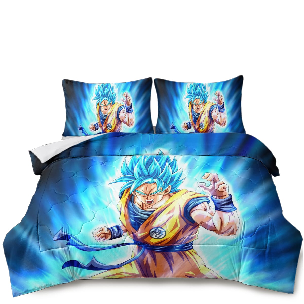 Goku Classic Super Saiyan Instinct Comforter Set