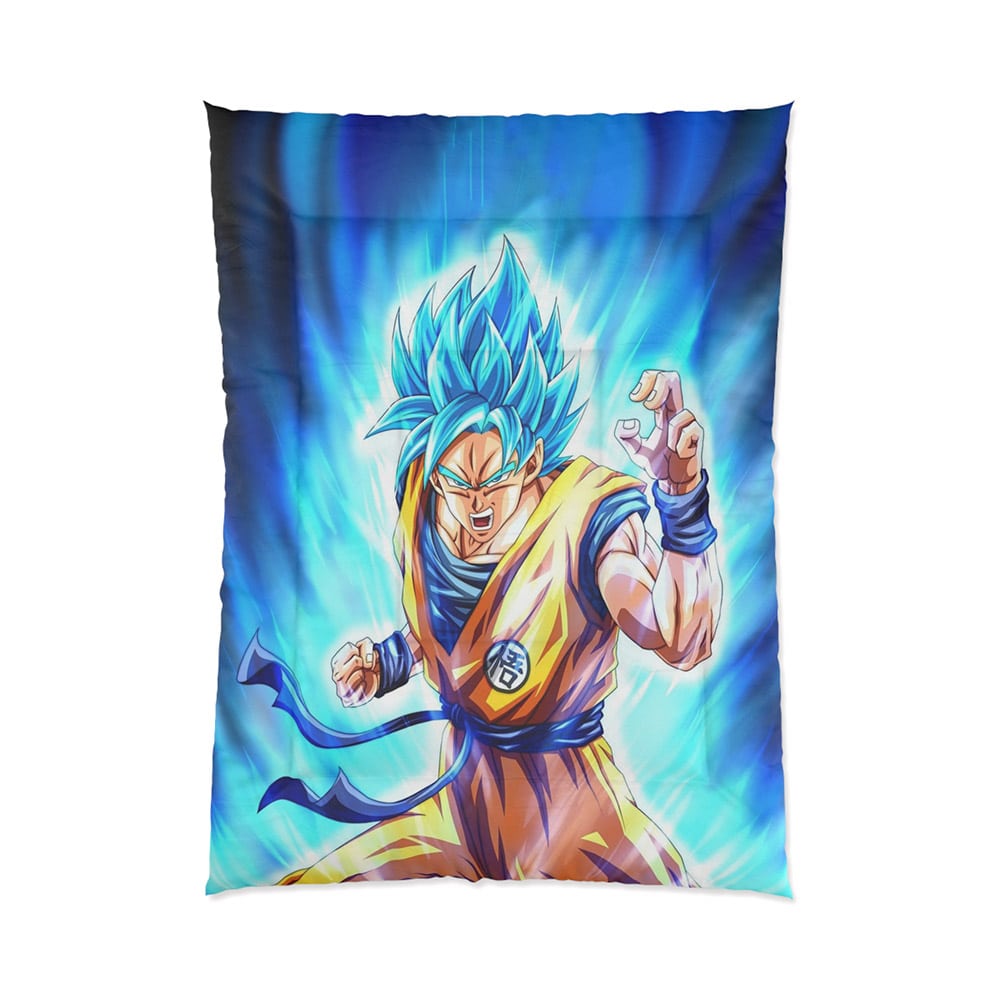 Goku Classic Super Saiyan Instinct Comforter Set